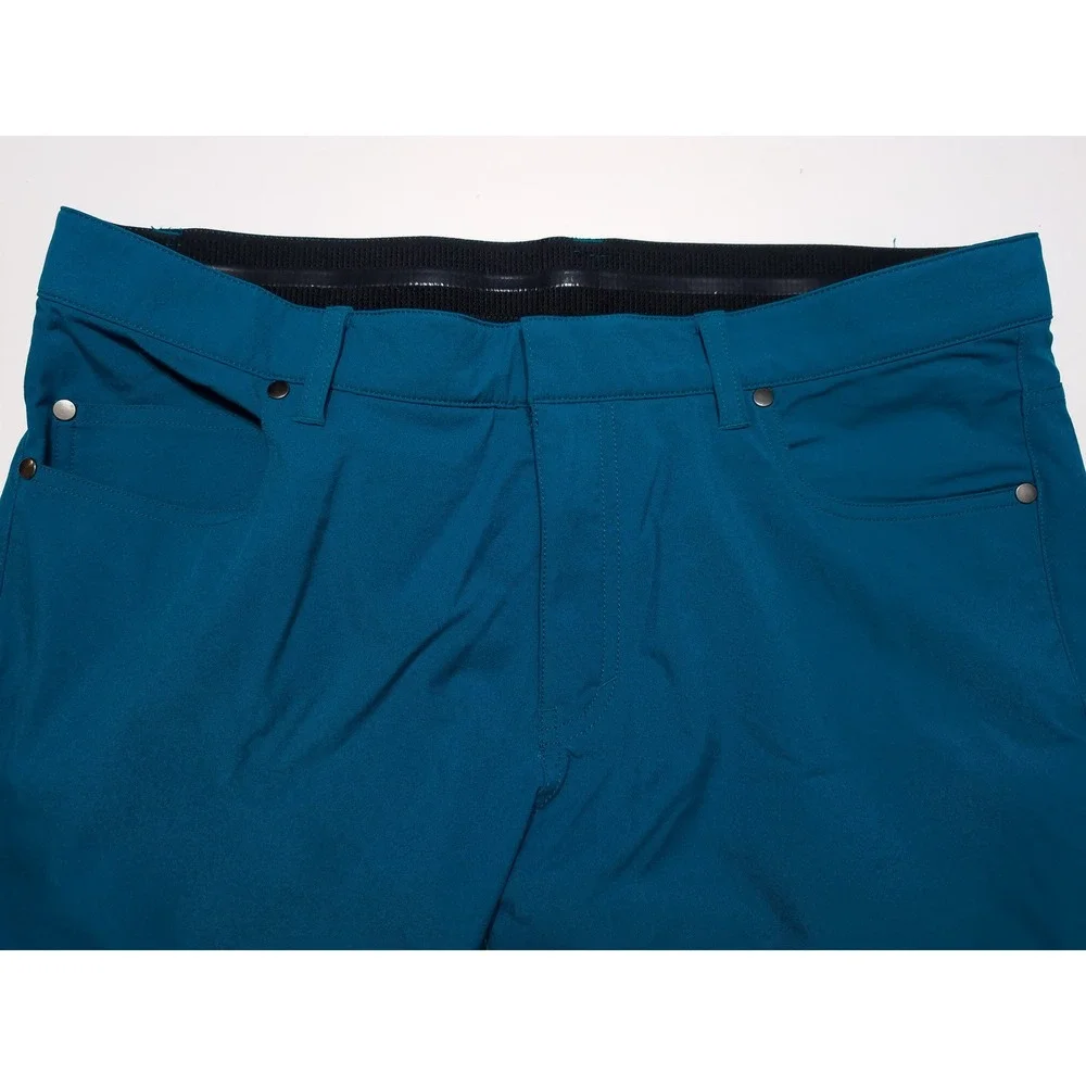 Nike Golf Pants Men 35x30 Teal NWOT Dri-FIT Repel 5-Pocket Slim Fit DA3064-381